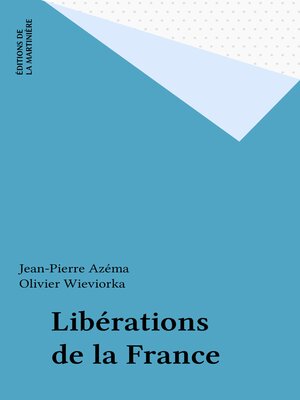 cover image of Libérations de la France